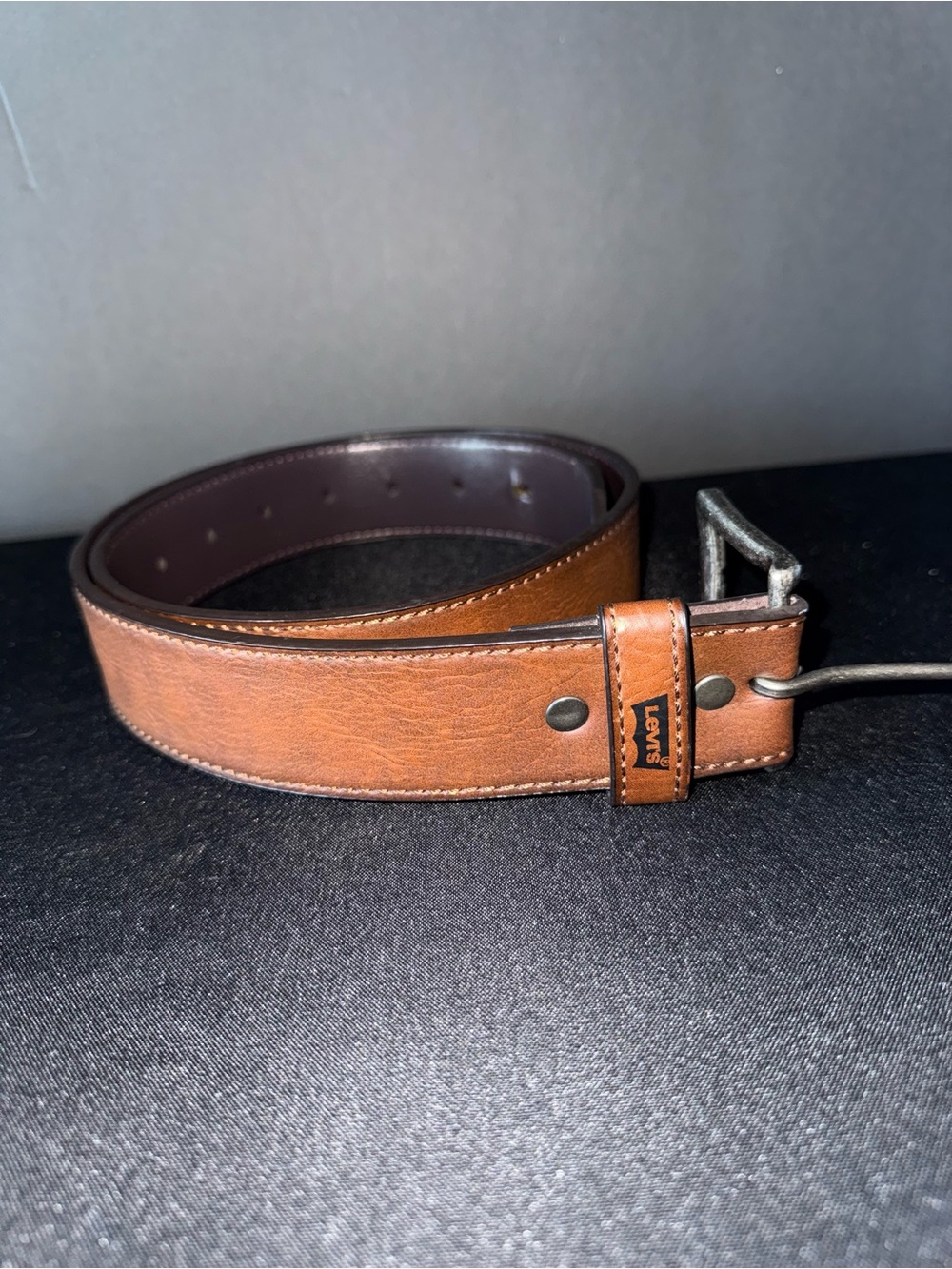 Levi’s Brown Genuine Leather Belt Size S 30-32